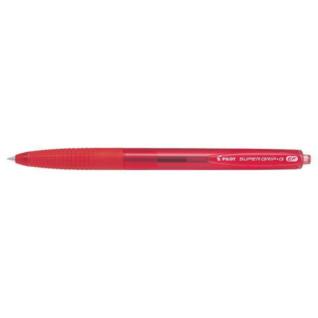 Ballpoint pen PILOT Super Grip G EF 0,5 red