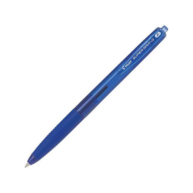Ballpoint pen PILOT Super Grip G F 0.7 blue