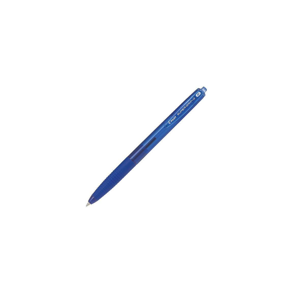 Ballpoint pen PILOT Super Grip G F 0.7 blue