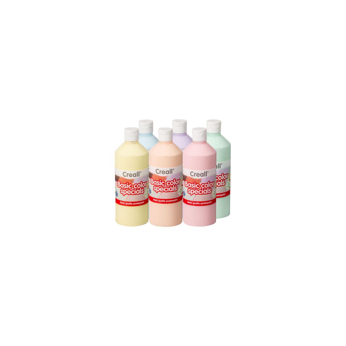 Pastel colour CREALL Pastel 6x500ml 6/pack