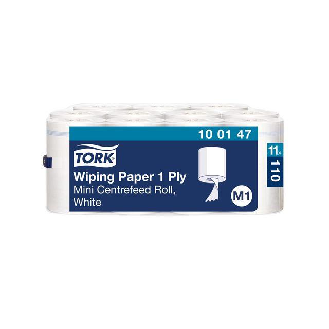Drying roll TORK Adv M1 1-ply white 110m