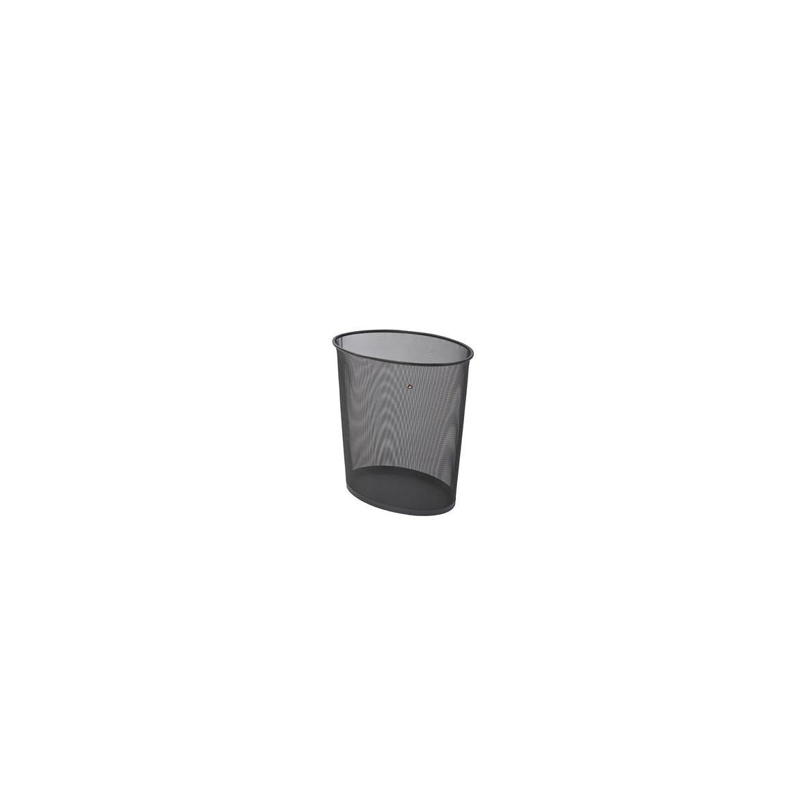 Wastepaper basket ALBA 40L black