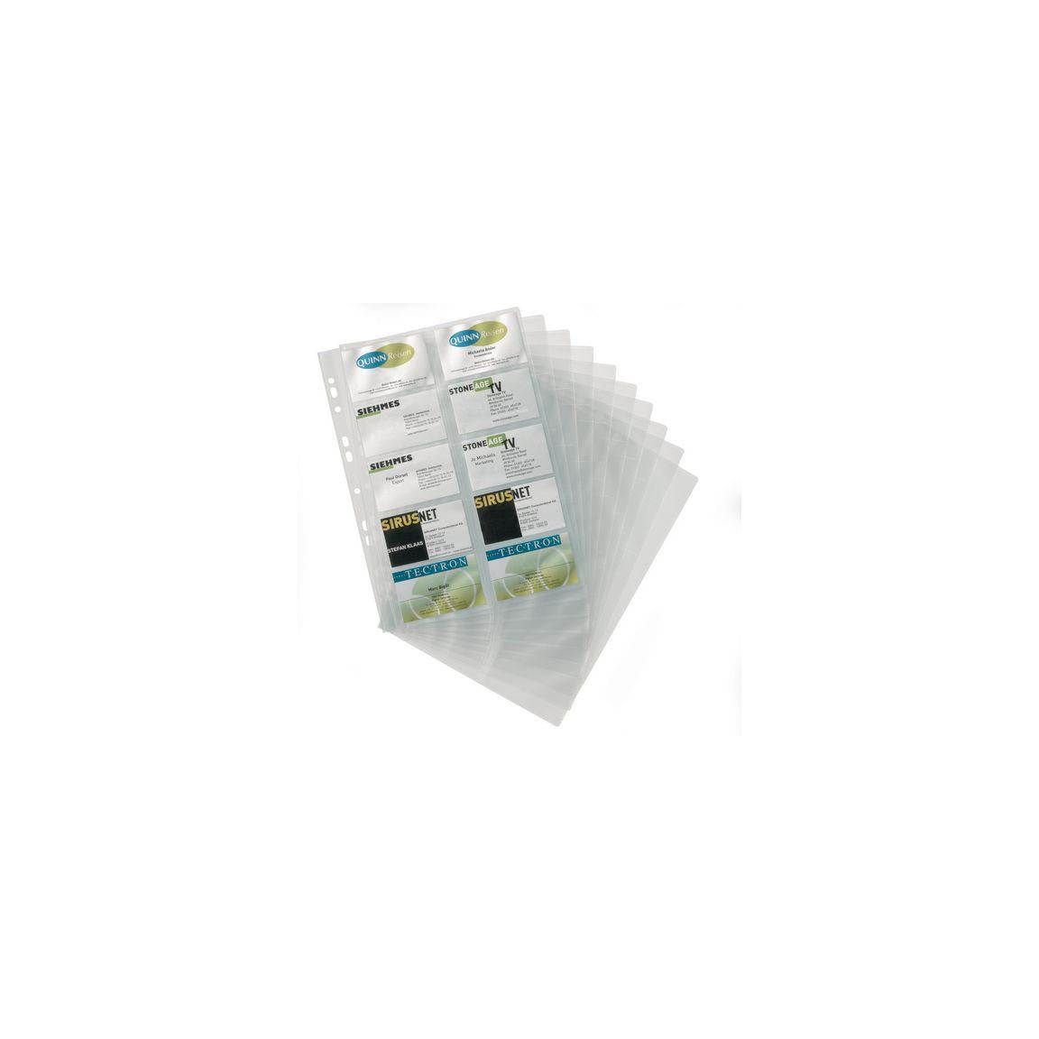 Business card pocket DURABLE 10/pc