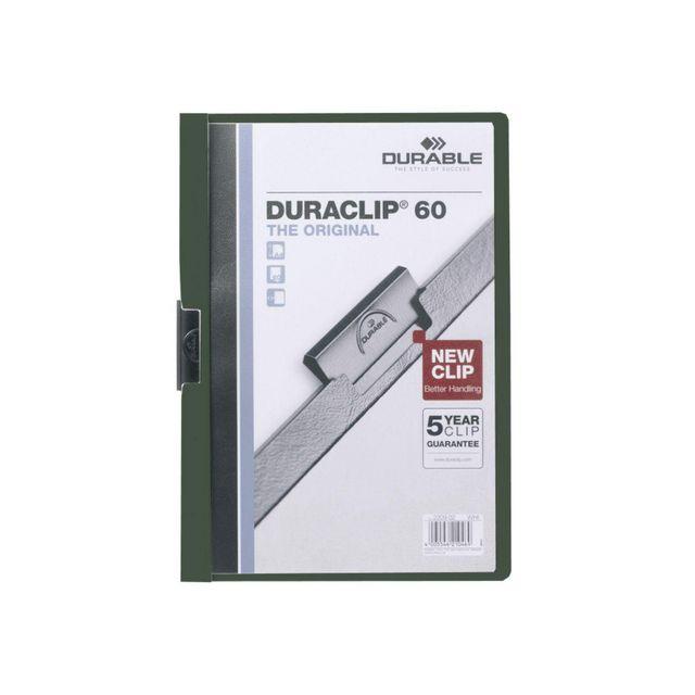 Clipboard Duraclip 2200 A4 3mm green