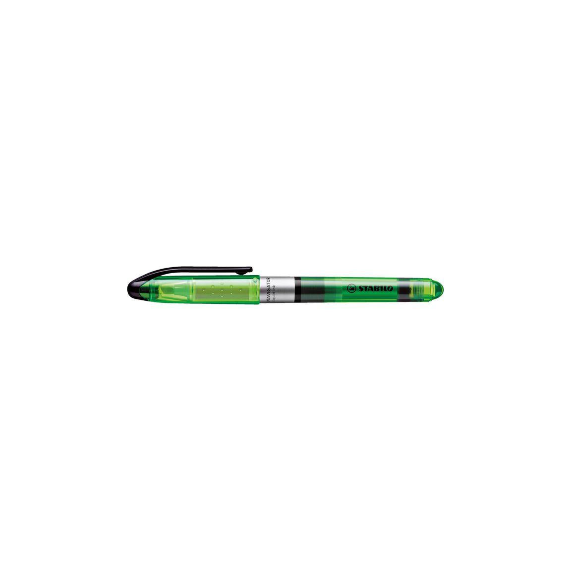 Highlighter STABILO Nav 1mm green