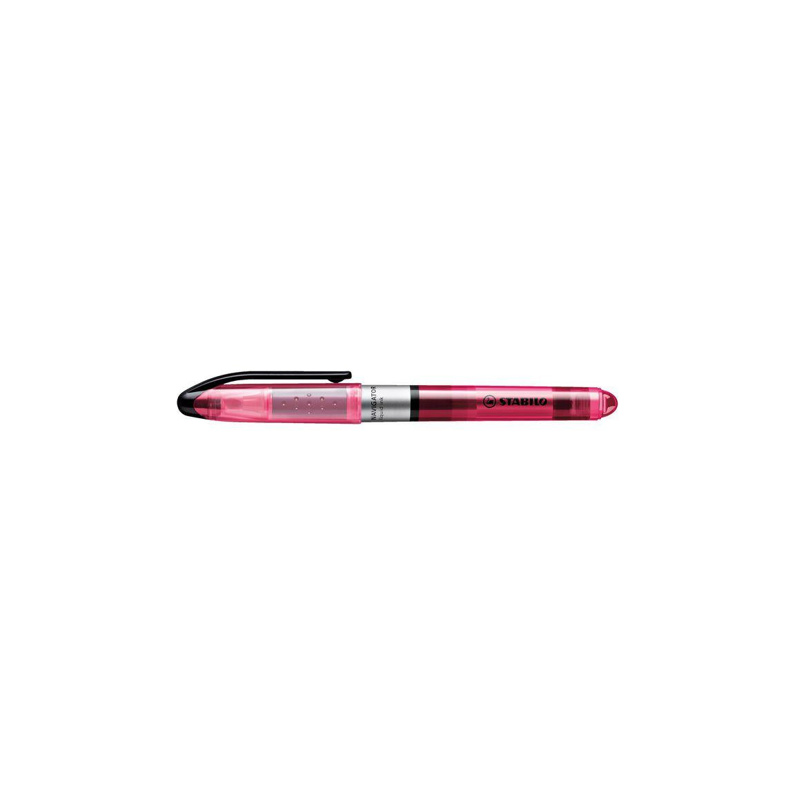 Highlighter STABILO Nav 1mm pink