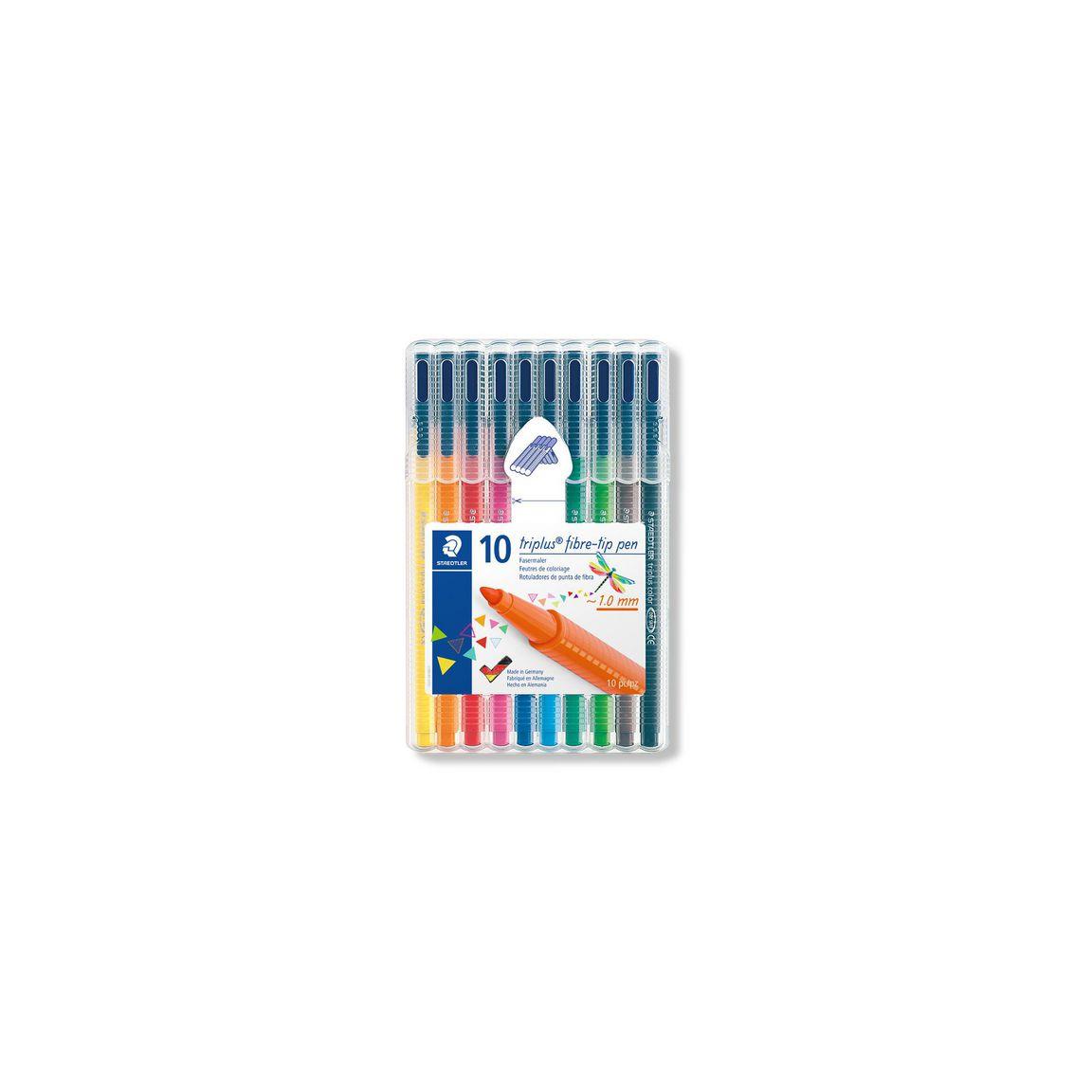 Fineliner STAEDTLER Triplus Colour 10/pack