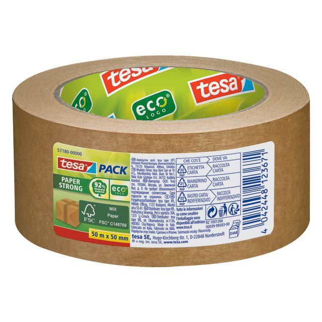 Packing tape TESA paper 57180 50mmx50m