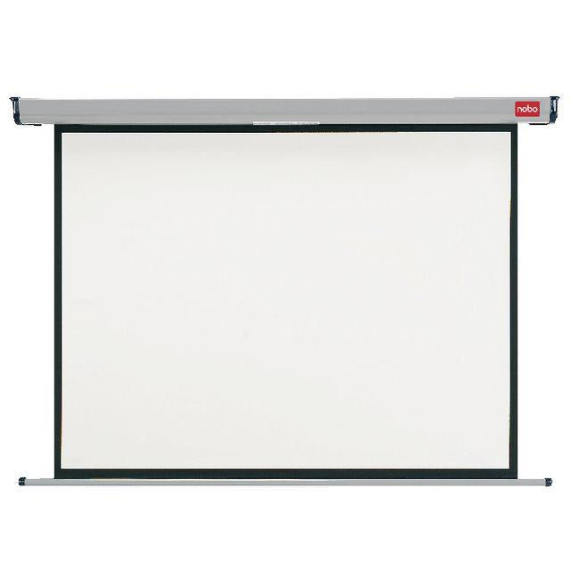 Electrically operated projector screen NOBO 160x120cm