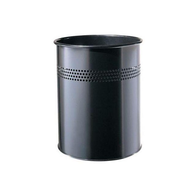 Wastepaper basket TWINCO 15L black