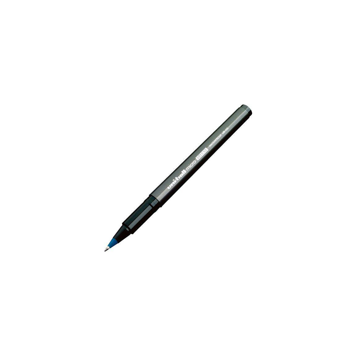 Ink ballpoint pen UNI-BALL Deluxe 155 blue