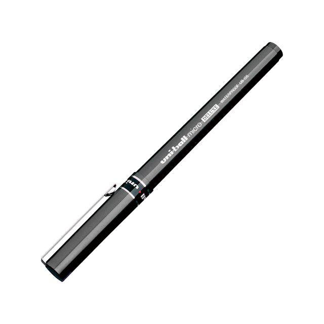 Ink ballpoint pen UNI-BALL Deluxe 155 black