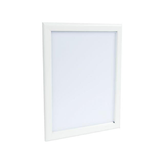 Wall frame A3 aluminium profile 32mm white