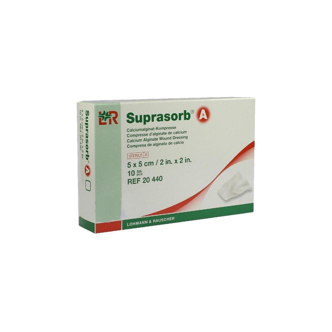 Dressing SUPRASORB A 5x5cm 10/pack
