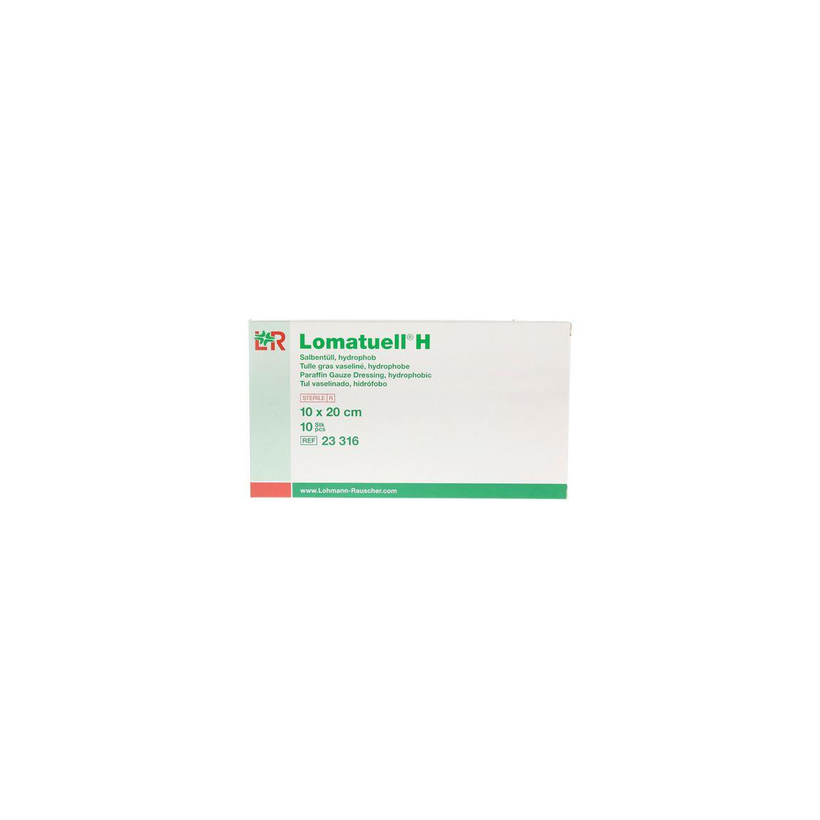 Wound bed protector LOMATUELL H 10x20cm 10/pack