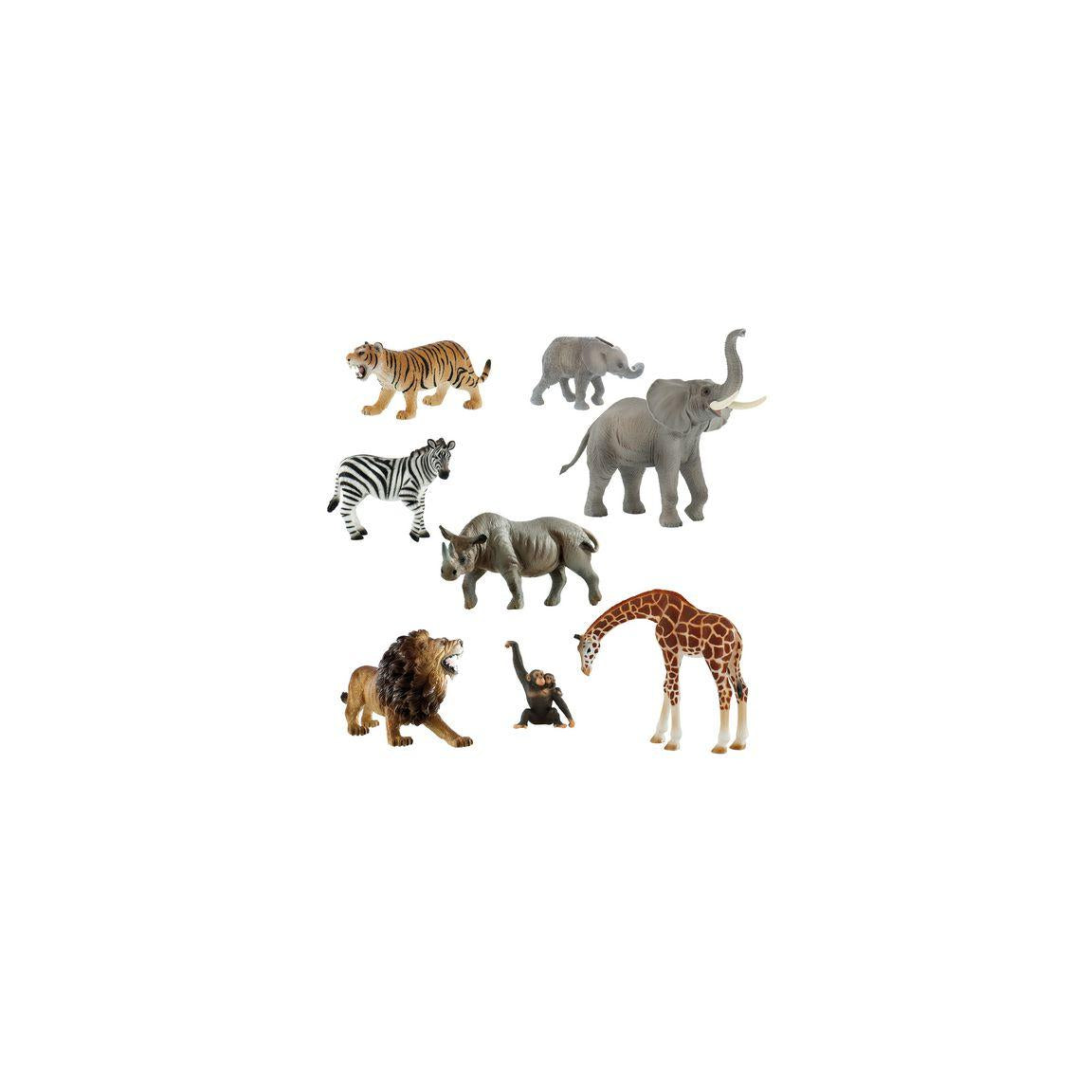 Wildlife Africa BULLYLAND 8/pc