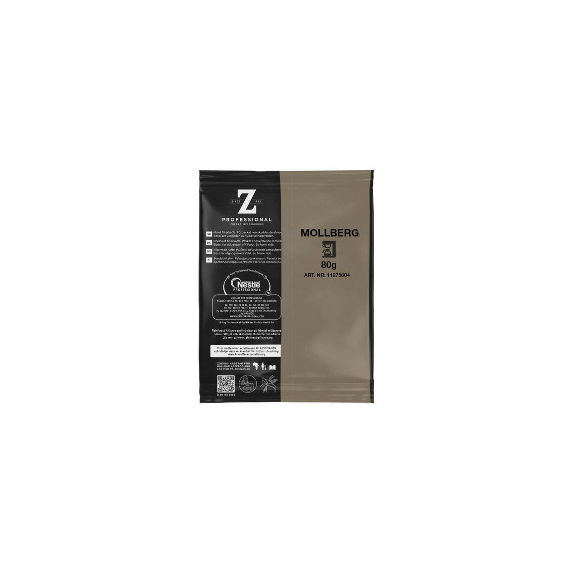 Coffee ZOÉGAS Mollbergs blend 60x80g