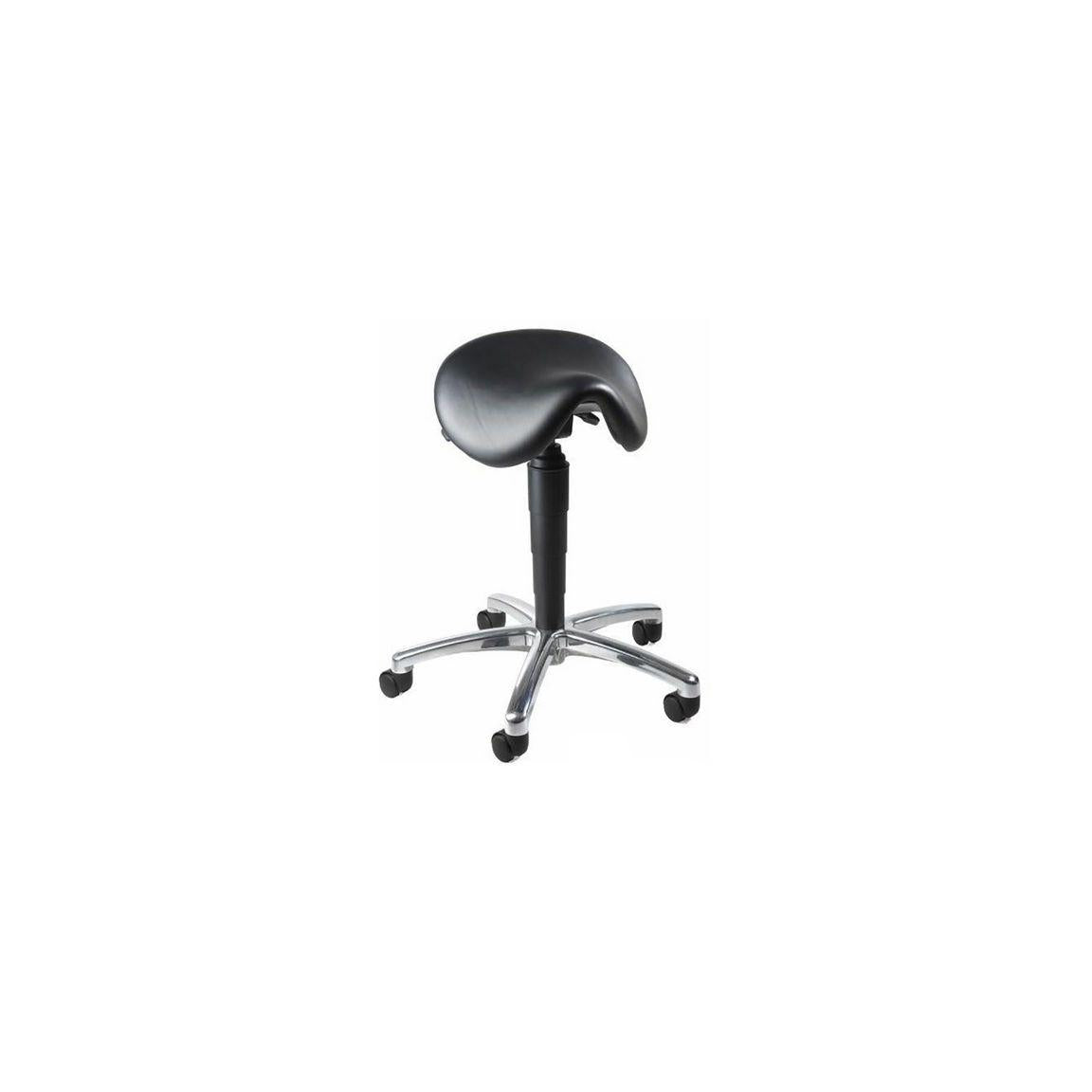 Bonanza Promo saddle chair with wheels black