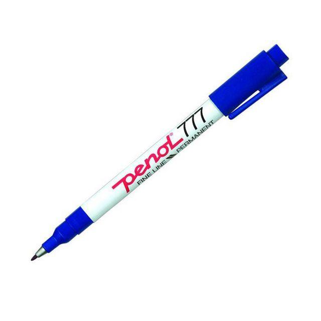Labelling pen PENOL 777 perm. 1mm blue