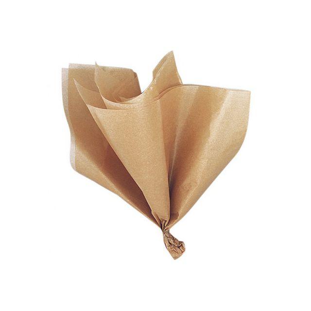 Tissue paper 50x70cm gold 25 sheets/pack