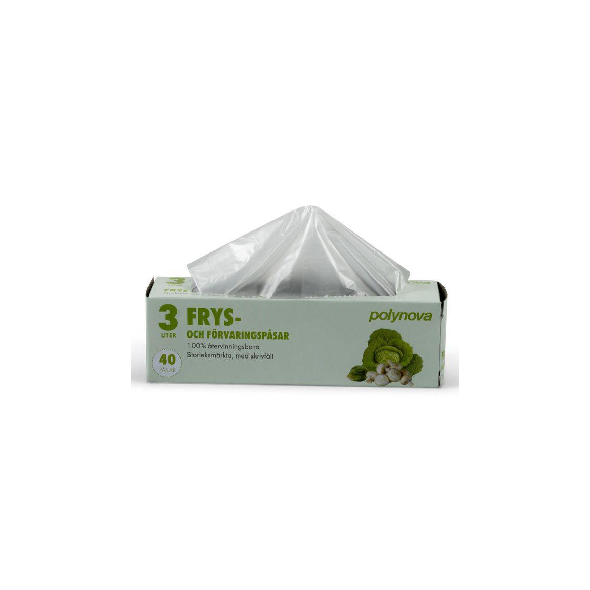 Freezer bag HD 3L 15my 40/rl