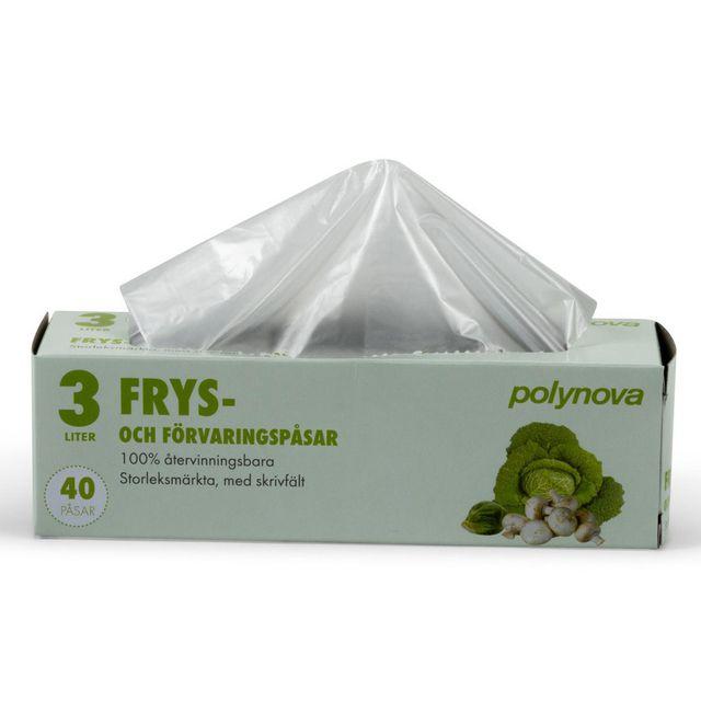 Freezer bag HD 3L 15my 40/rl