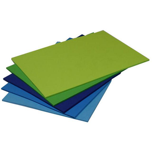 Decoration card A4 220g Blue-Green 50/pack