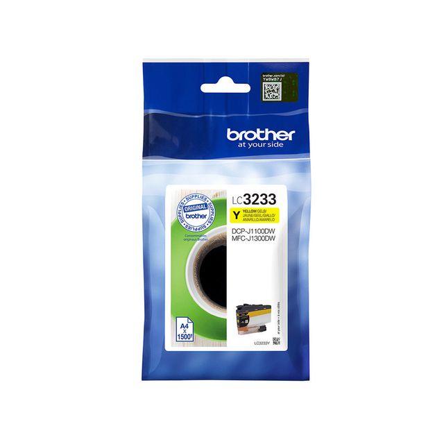 Ink cartridge BROTHER LC3233Y yellow