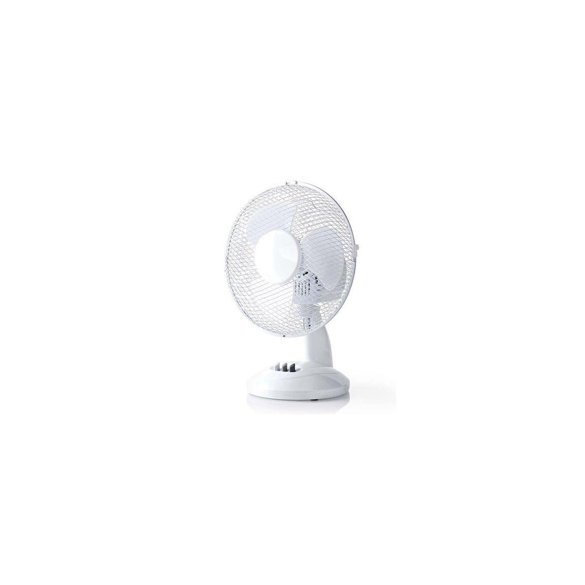 Table fan NEDIS 23 cm 22W plastic white