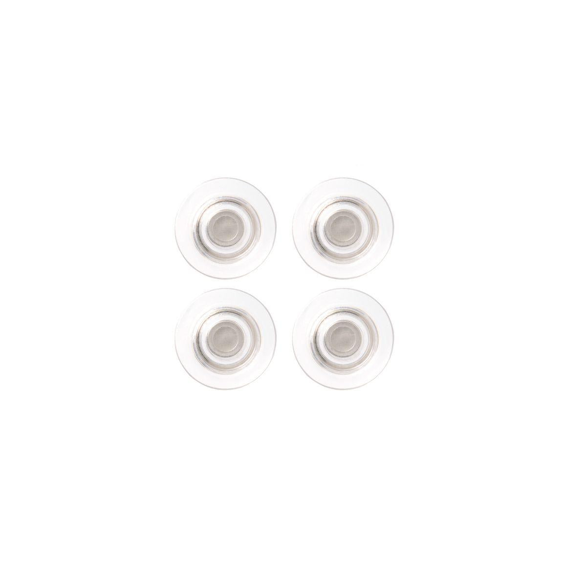 Magnets NOBO crystal clear 4/pack
