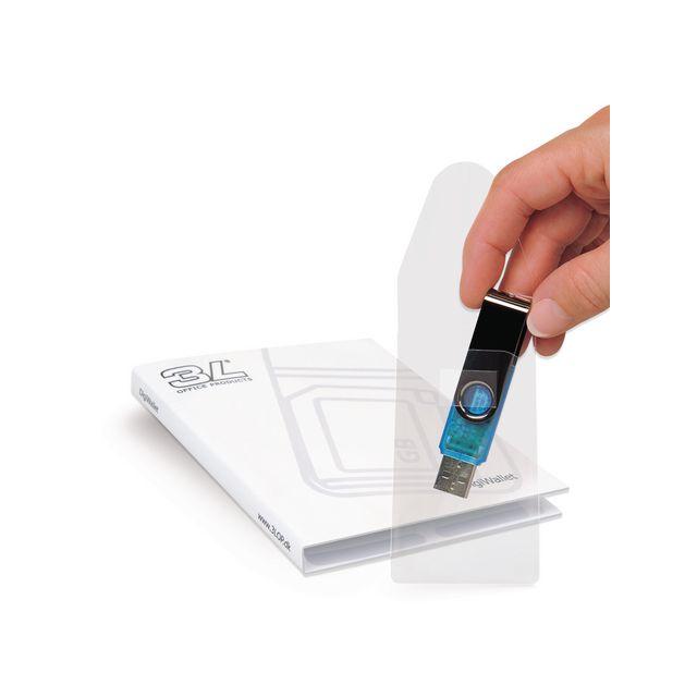 USB pocket self-adhesive 10/pc