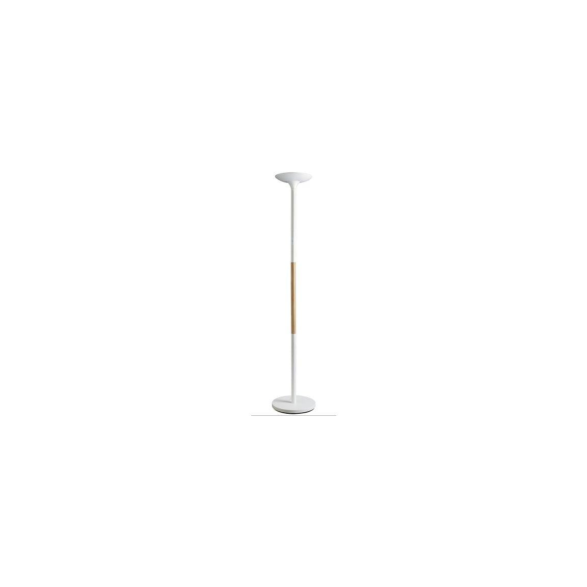 Floor lamp UNILUX Pryska LED White/Wood