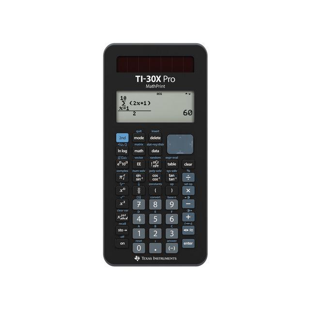 Technical calculator TEXAS TI-30X Pro Math