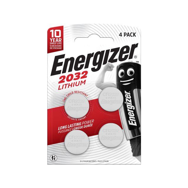 Battery ENERGIZER Lithium CR2032 4/fp