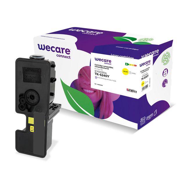 Toner WECARE KYOCERA TK-5240Y 3K yellow
