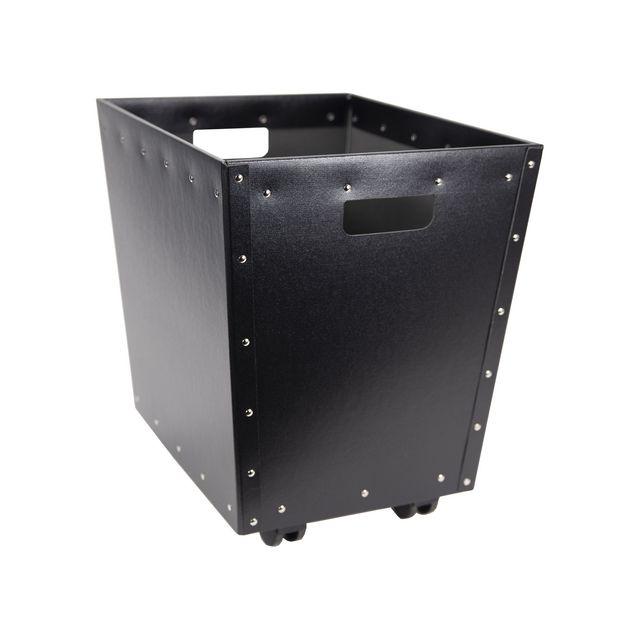 Storage box wheels black