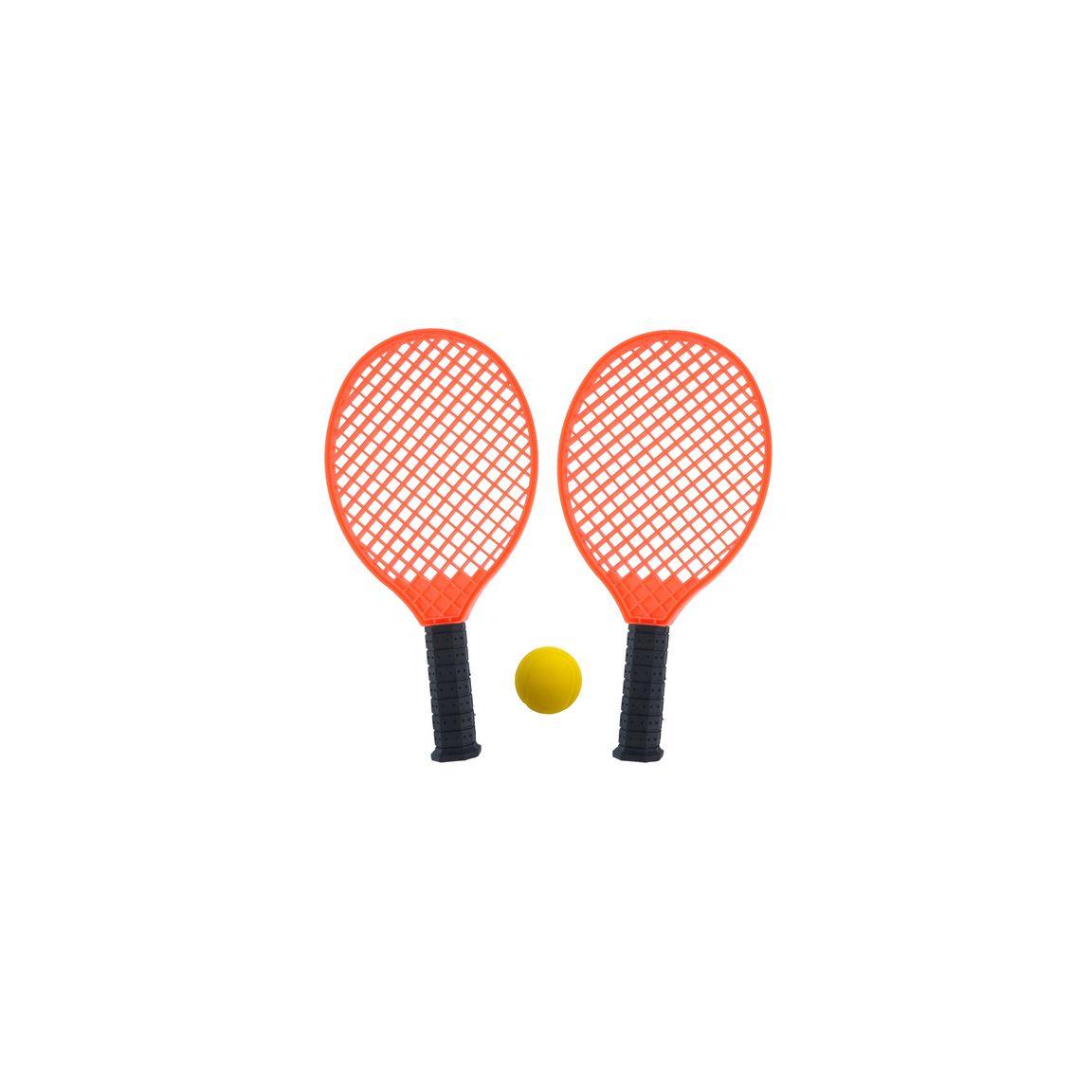 Beach tennis set orange
