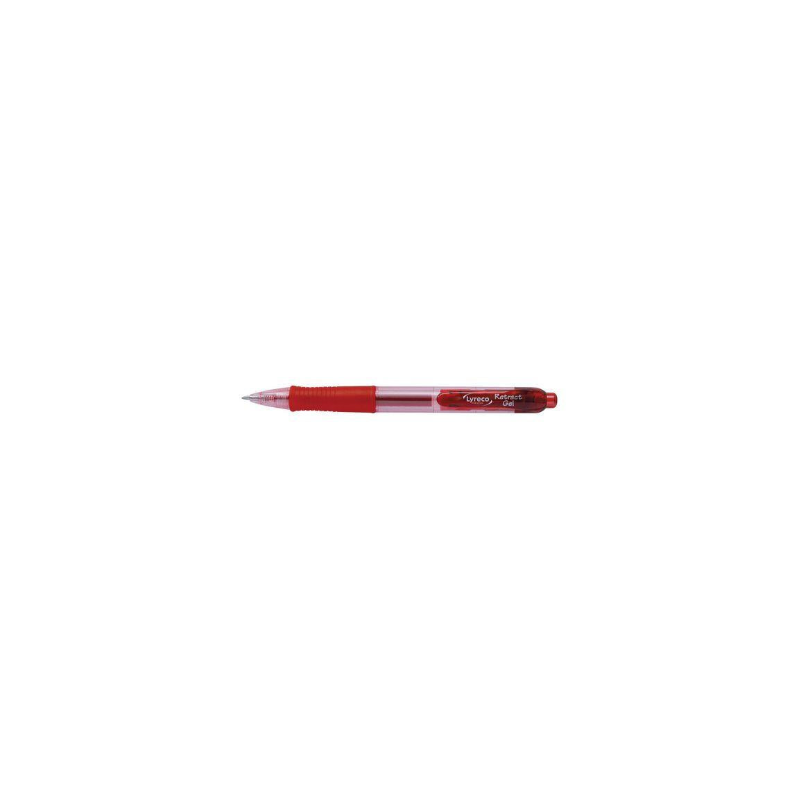 Gel pen LYRECO PREMIUM RT 0,7mm red