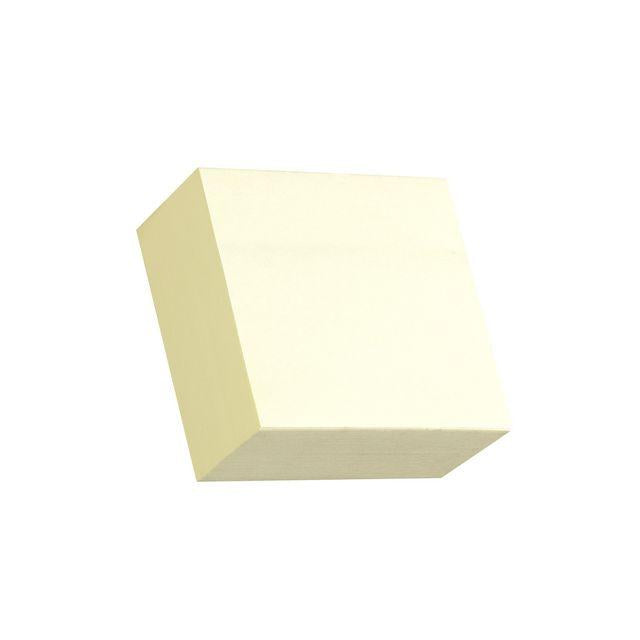 Notes STANDARD cube 76x76mm yellow 450bl