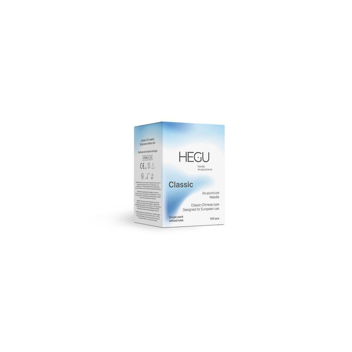 Acupuncture needle HEGU 0,20x15mm 100/pack