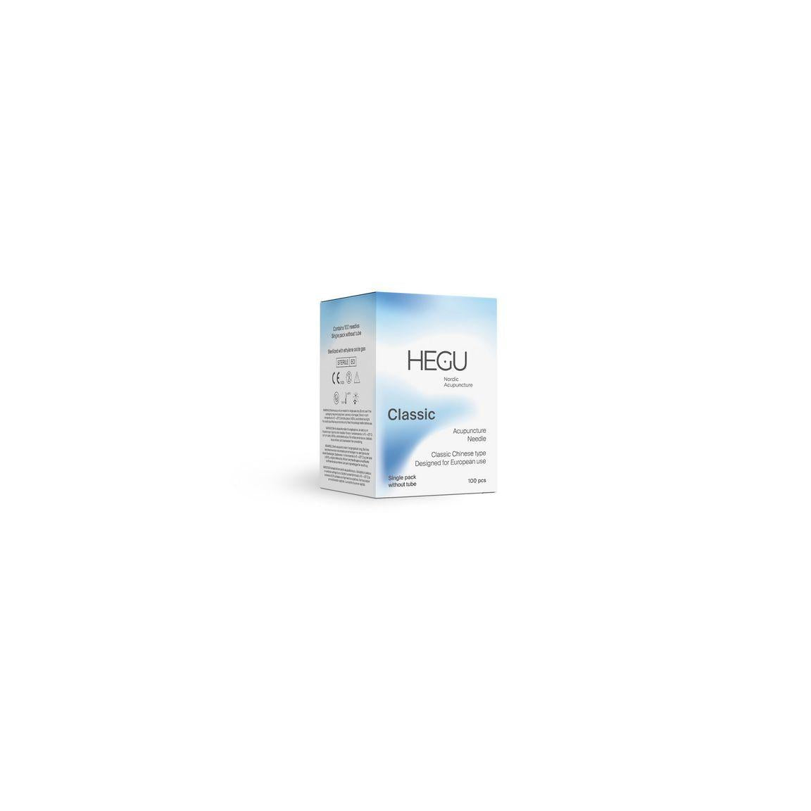 Acupuncture needle HEGU 0,25x15mm 100/pack