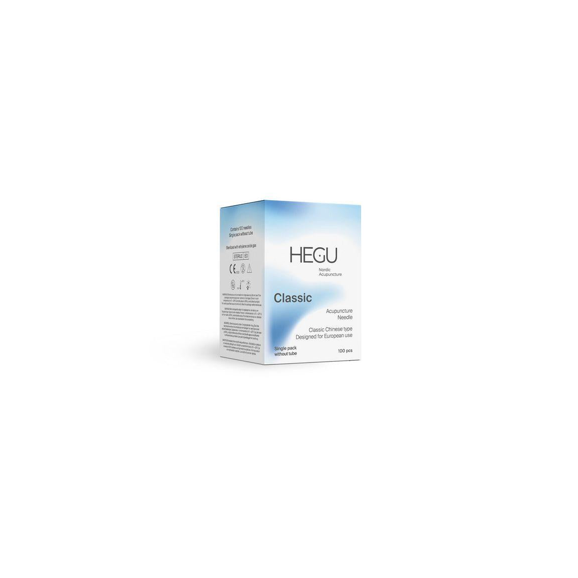 Acupuncture needle HEGU 0,30x25mm 100/pack