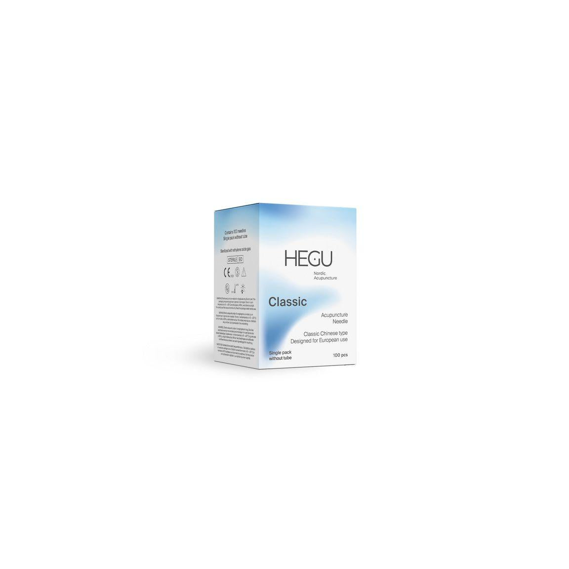Acupuncture needle HEGU 0,30x40mm 100/pack