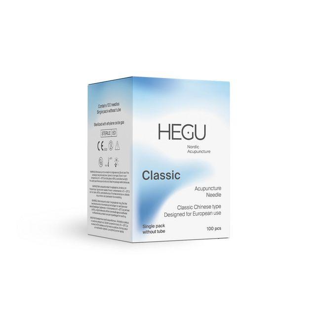 Acupuncture needle HEGU 0,30x40mm 100/pack