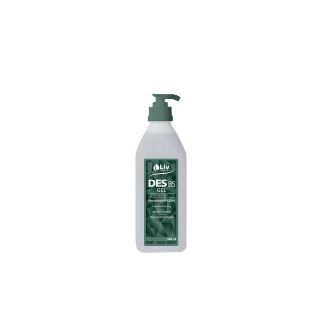Hand sanitiser LIV Des Gel 85 600ml