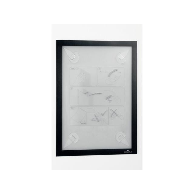 Magnetic frame DURAFRAME wallpaper A4 black
