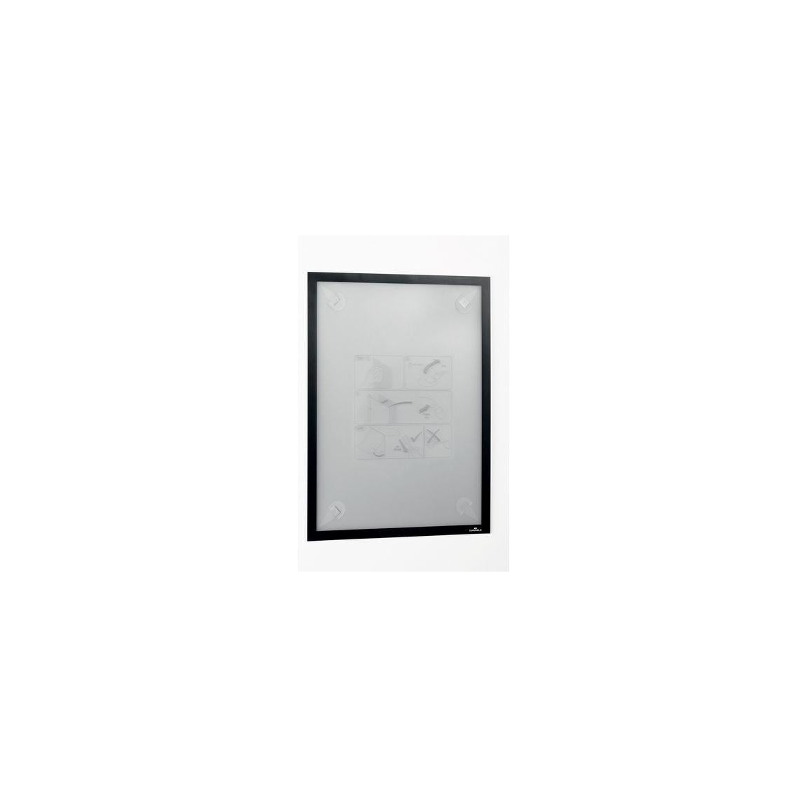 Magnetic frame DURAFRAME wallpaper A3 black