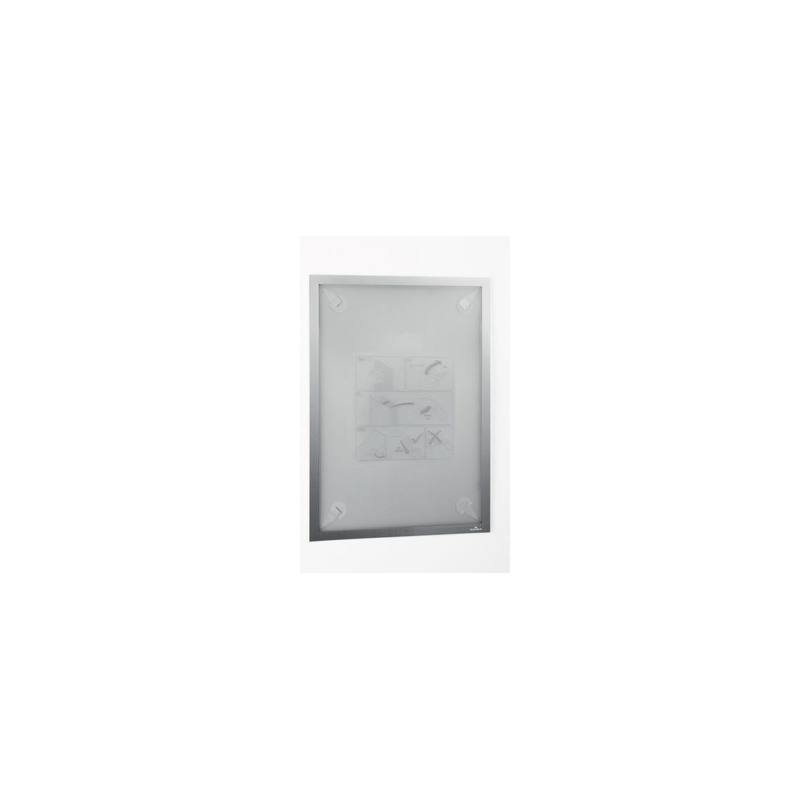 Magnetram DURAFRAME wallpaper A3 silver