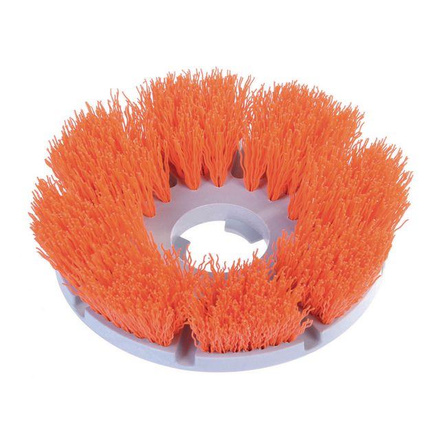Coarse brush Motor scrubber Orange