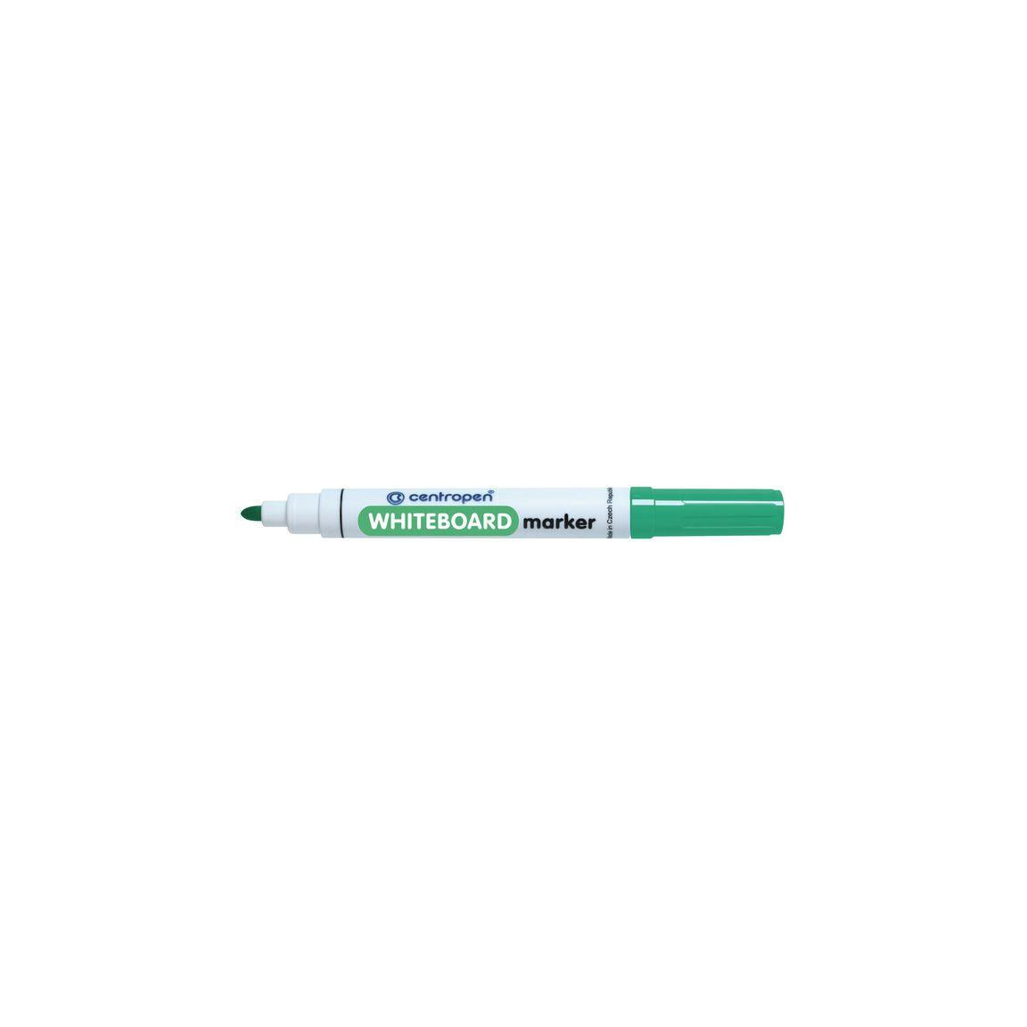 Whiteboard pen CENTROPEN round green